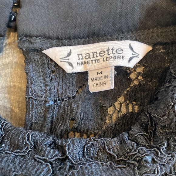 Nanette Lepore Lace Top - Picture 2 of 5